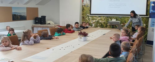 WYJŚCIE DO CENTRUM EDUKACJI EKOLOGICZNEJ W RZEPIENNIKU STRZYŻEWSKIM