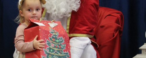 Wizyta Świętego Mikołaja