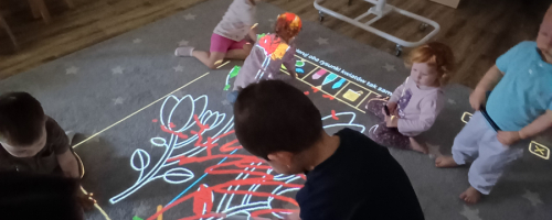 Zabawa edukacyjna z Magicznym Dywanem